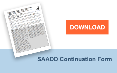 SAADD Continuation Form